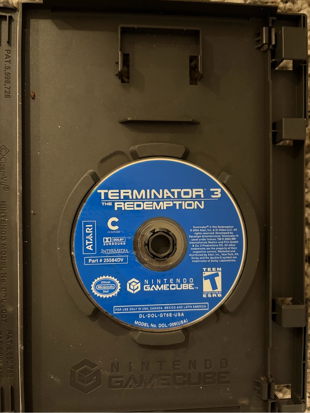 Terminator 3 the Redemption for Nintendo GameCube